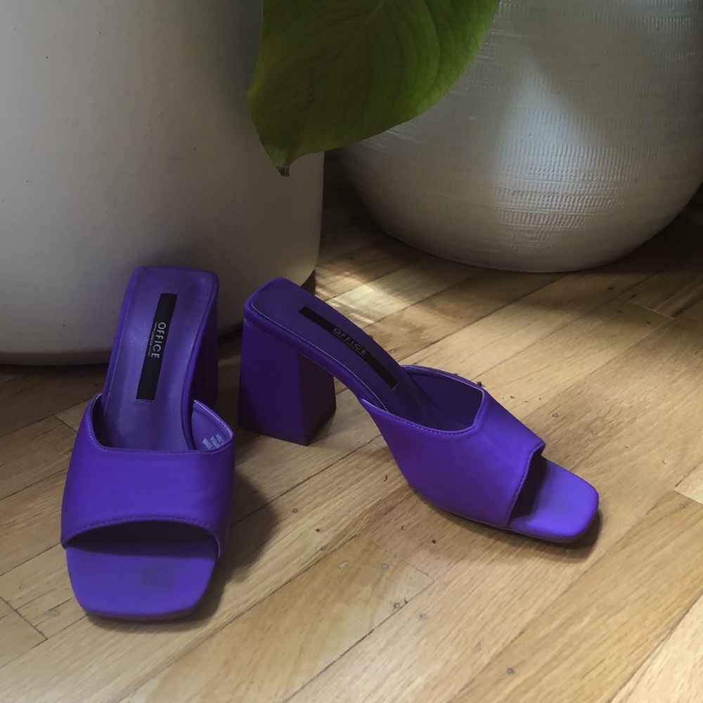 OFFICE - London purple pumps size 37 (European)